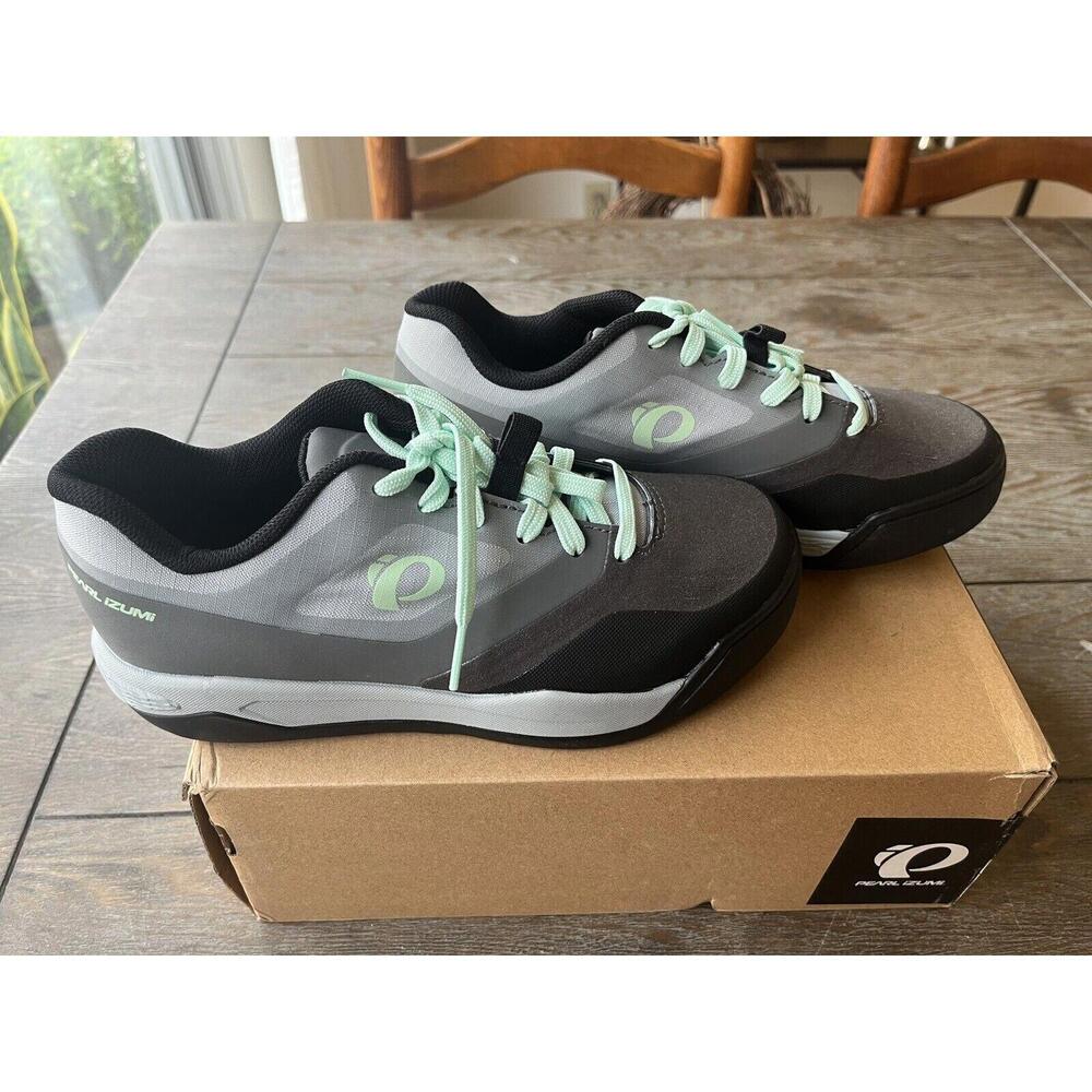 NIB Pearl Izumi X-Alp Launch SPD Mountain Bike Women's Shoes Size US 5.5/EU 36.5